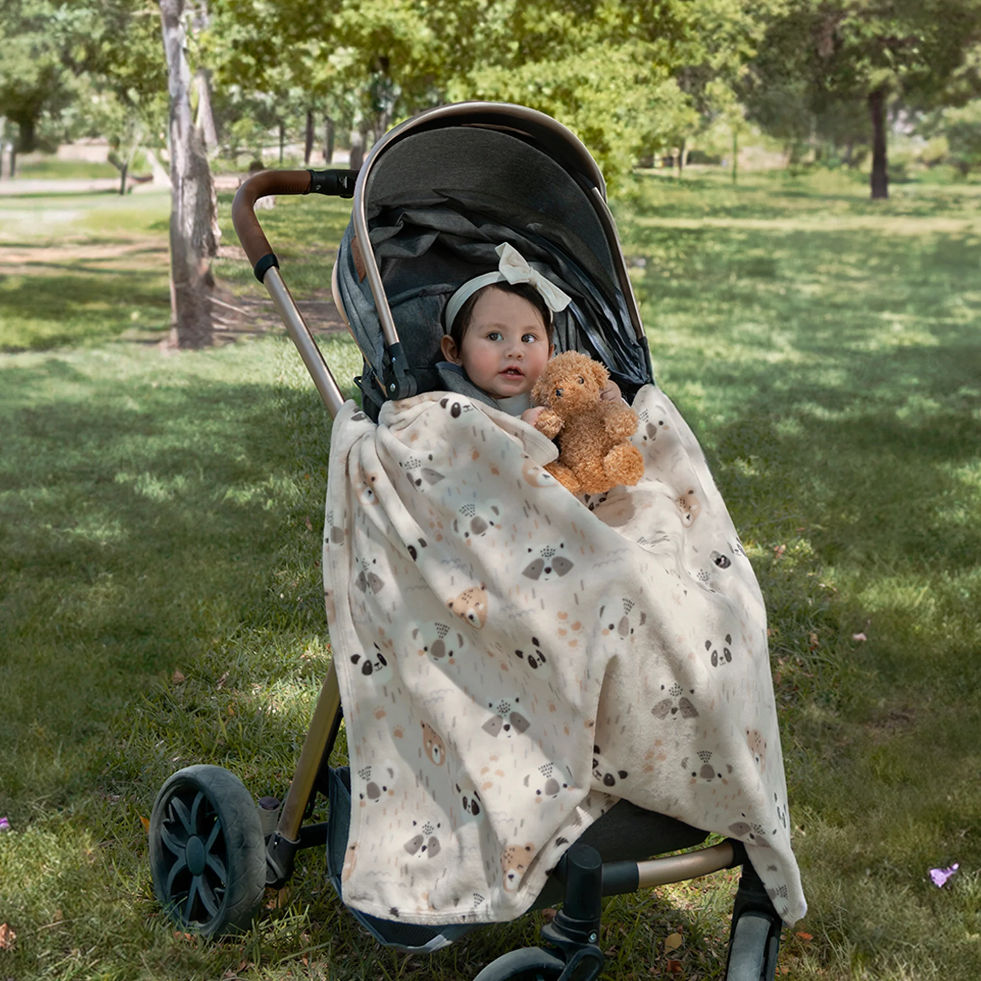 Cobertor Baby Ligero Bosque - Image 3