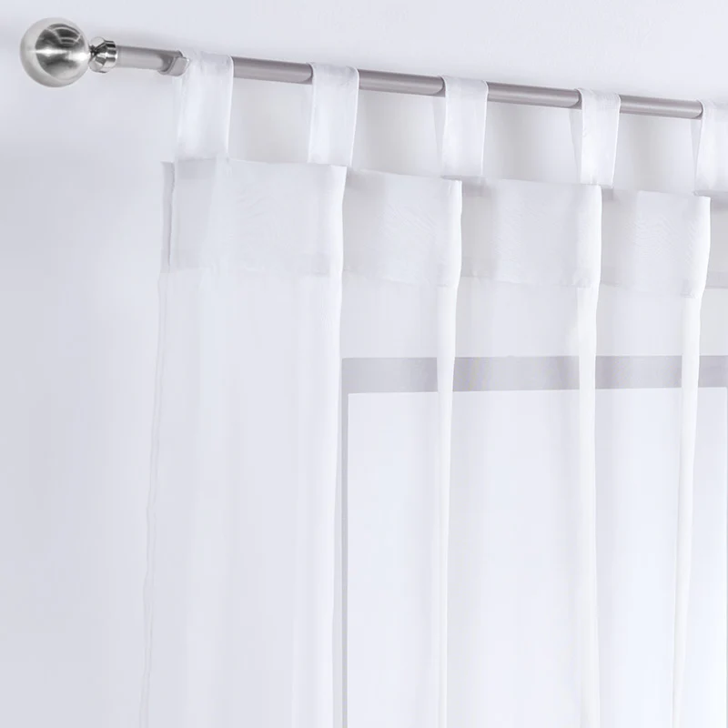 Cortinas Translúcidas Tergal Blanco