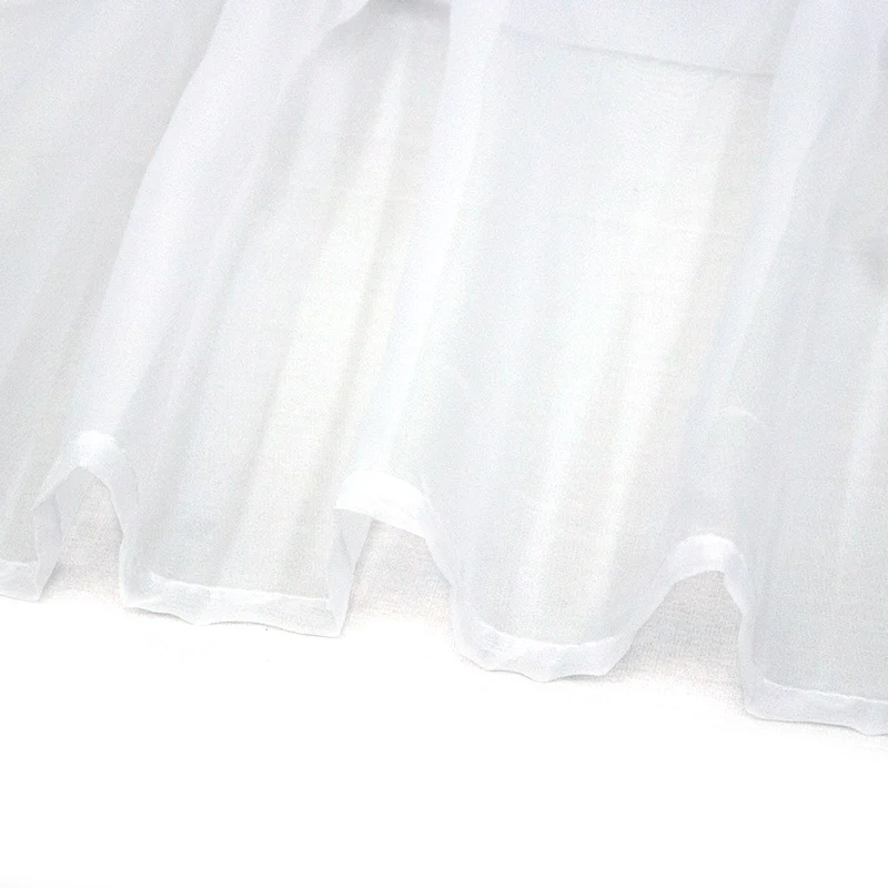 Cortinas Translúcidas Tergal Blanco - Image 3
