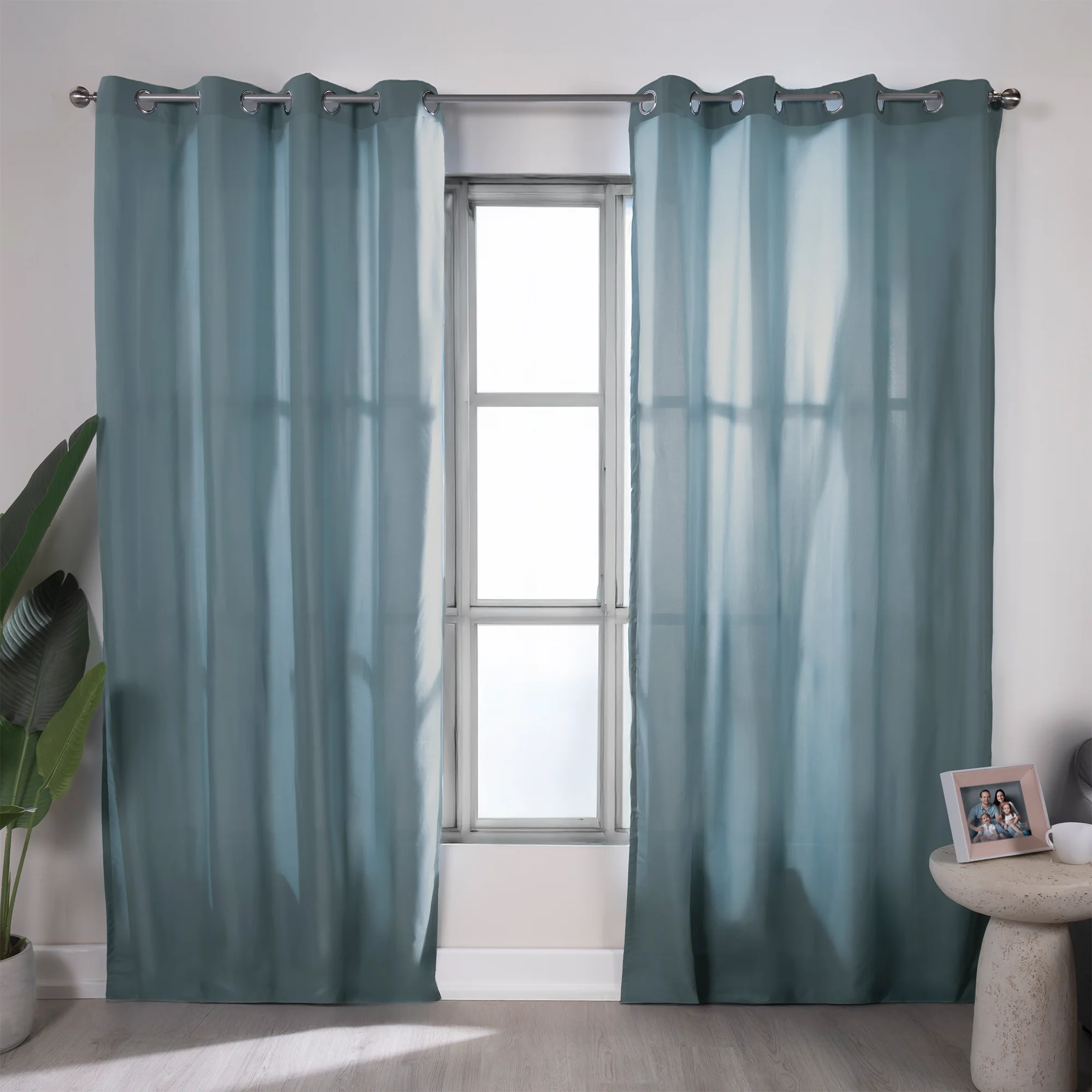 Cortinas Viasoft Celeste